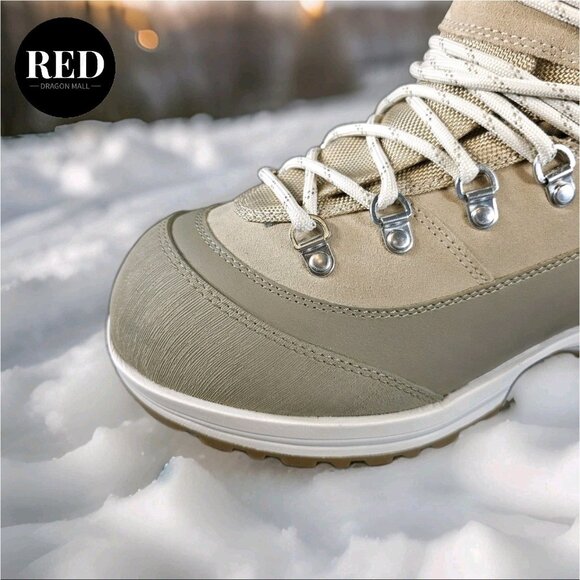 UGG SAND BRECKEN LACE EXTREME WATERPROOF WINTER BOOTS - WOMEN'S SIZE 8 - Picture 10 of 14